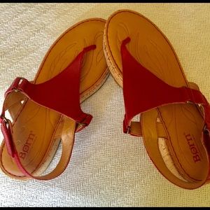 Born sandal - red - 8m